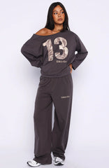 All A Dream Track Pants Charcoal