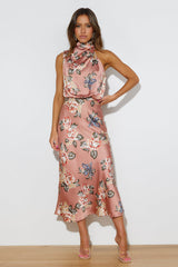 Faking It Maxi Dress Pink