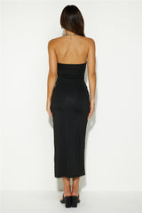 Special Feeling Midi Dress Black