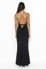 On Full Display Maxi Dress Black