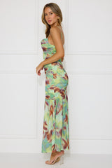Lush Affair Maxi Dress Green