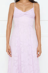 Pine Blossom Maxi Dress Lilac