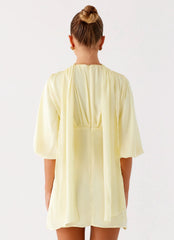 Mary Mini Dress Yellow