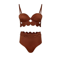 Tropica Bikini Set - Brown