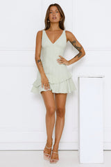 Honeyfields Mini Dress Sage