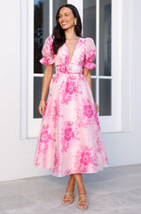 Your VIP Moment Maxi Dress Pink