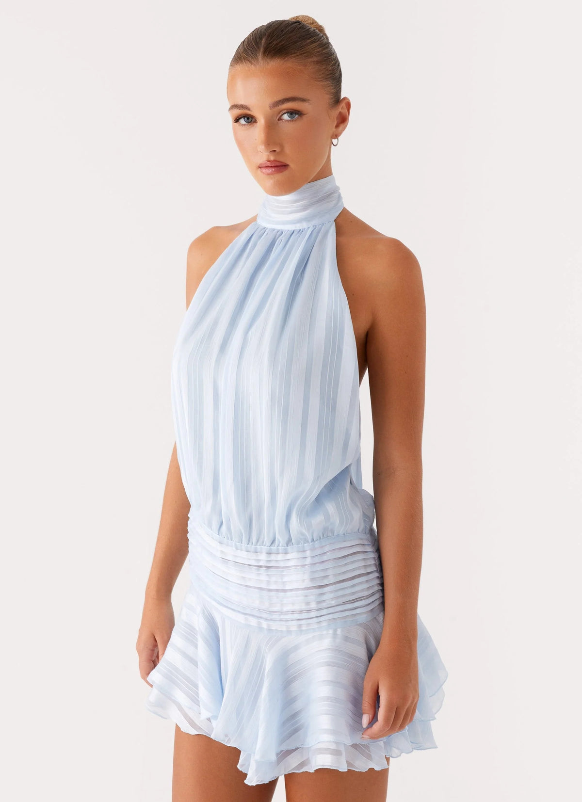 Amira Chiffon Mini Dress