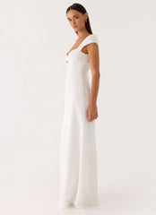 Never Really Over Maxi Dress White