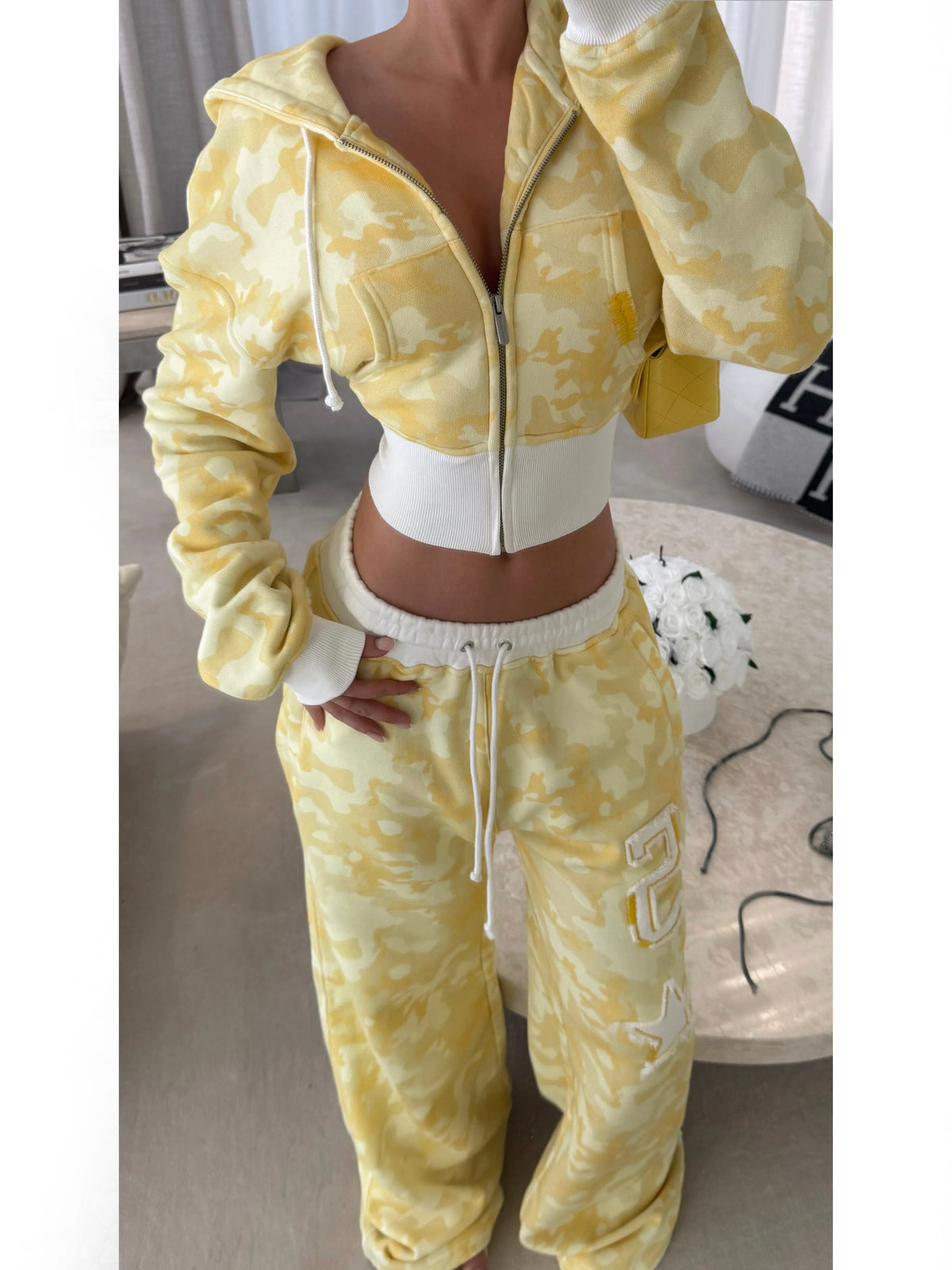 Celia Cropped Tracksuit