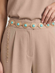Turquoise Medallion Belt