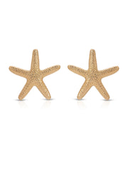 Statement Starfish Stud Earrings