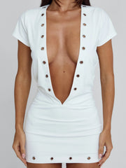 Lucy's TULA MINI DRESS WHITE