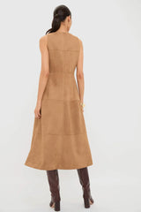 Buck Vegan Suede Manon Dress
