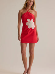Tatum Halter Mini Dress