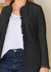 Tweed Jacket Black