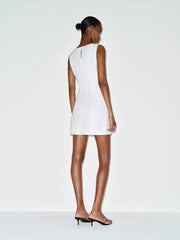 Citron Linen Dress