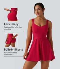 Airy 2-in-1 Cool Touch Mini Tennis Active Dress with Pocket-Easy Peezy Edition-UPF50+