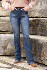 *Three Length* One For You, Me, And Her High-Rise Slim Fit Bootcut Denim(BUY 2 FREE SHIPPING)