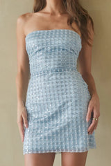Adela Beaded Mini Dress