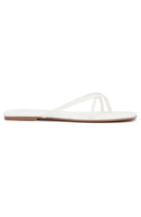 Ailani Thong Sandals White