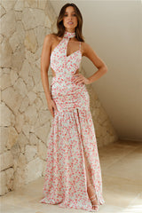 Wildflower Bloom Maxi Dress Pink