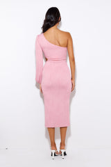 Ready To Join Midi Dress Pink