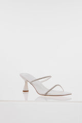 HELLO MOLLY The Love Heels White Pu