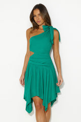Pretty Girl Trend Mini Dress Green