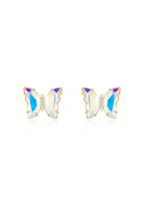 Flutter Away Crystal Earrings