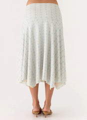 Katta Midi Skirt Vintage Stripe