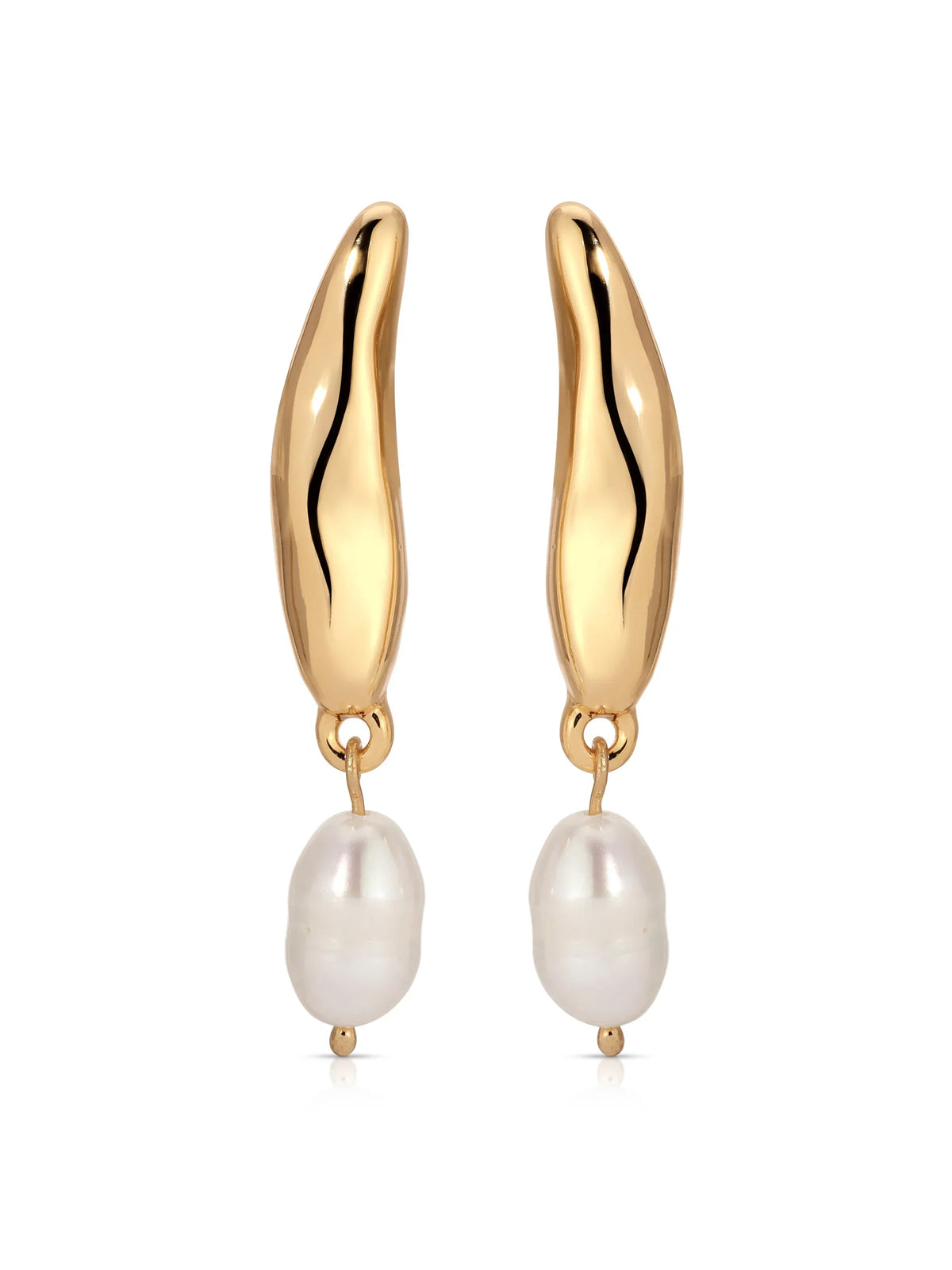 Liquid Luxe Pearl Earrings