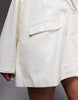 ASOS LUXE Curve sequined oversized blazer dress in white