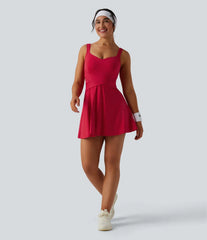Airy 2-in-1 Cool Touch Mini Tennis Active Dress with Pocket-Easy Peezy Edition-UPF50+