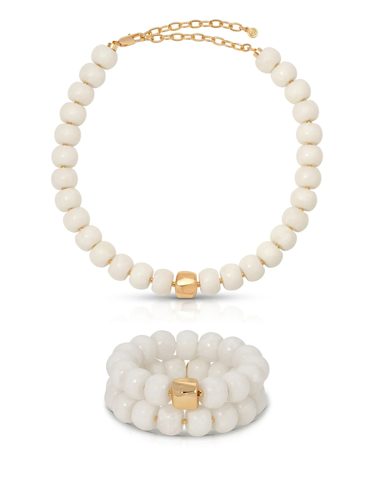 Power Bead Set in Bone