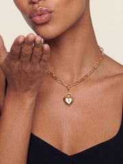Heart Lock Charm