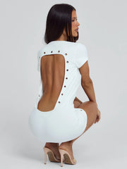 Lucy's TULA MINI DRESS WHITE
